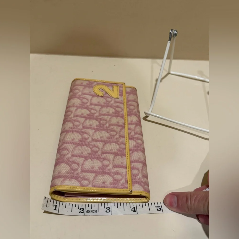 Christian Dior Vintage Trotter 2 Long Wallet
